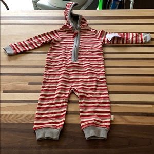 Burt’s Bees candy Cane stripped Christmas Jammies